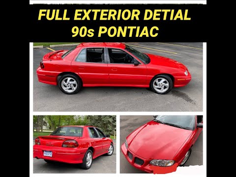 (First Detail In 24 Years) 1996 Pontiac Grand AM Detail Video!