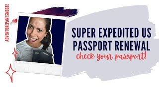 Race Against Time: Renewing My Passport in 2 Weeks or Less