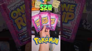 ($20 Pokémon One Rip Packs)x3