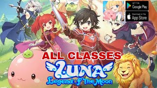 Luna: Legend of the Moon Gameplay & All Classes - MMORPG Game Android screenshot 3