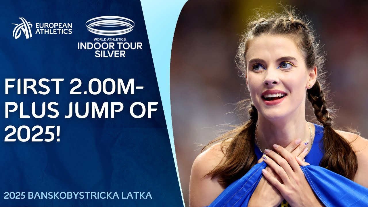 World lead! Yaroslava Mahuchikh 🇺🇦 FLIES over 2.01m in Banska Bystrica 🚀