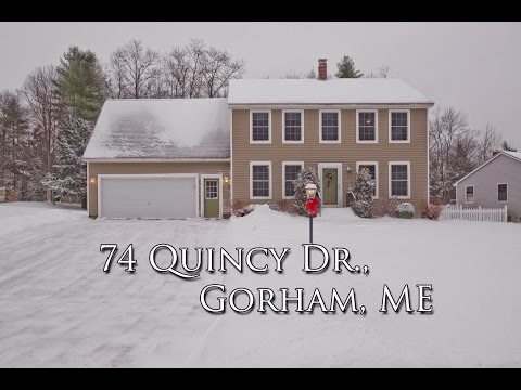 74 Quincy Dr., Gorham, ME home video tour
