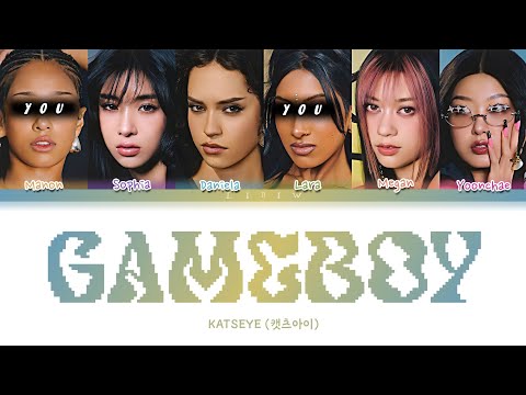 KATSEYE || Gameboy but you are Manon & Lara (Color Coded Lyrics Karaoke)