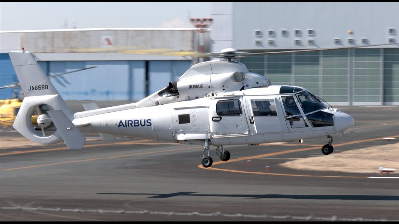 ヘリコプター】 Aerospatiale SA365/AS365/565 Dauphin 2 JA6688
