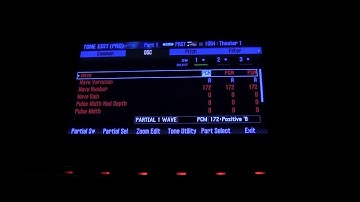 Roland FA-06 - Tone Edit - editing all partials simultaneously