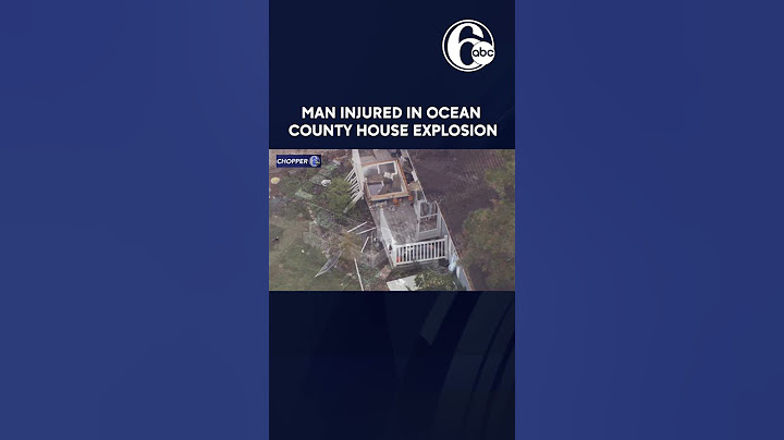 Man severely injured in Stafford Township, New Jersey house explosion