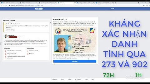 Cách kháng xác nhận danh tính qua tkqc die 273 trong 72h và kháng 902 trong 1h