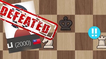How I beat Li The Chess Bot (2000 Elo Chess.com Bot)