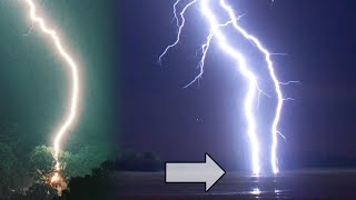 Does lightning go UP or DOWN? High-speed cameras show the answer!