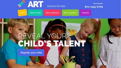 Education Responsive Moto CMS 3 Template #55138