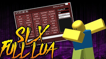 ✔️roblox script executor | SLX FULL LUA (Patched)✔️
