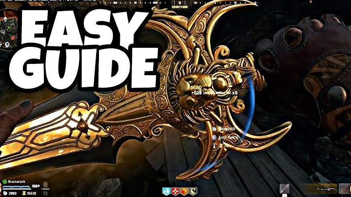 HOW TO GET THE LIGHT SWORD UPGRADE IN CITADELLE DES MORTS [ BLACK OPS 6 ZOMBIES TUTORIALS]