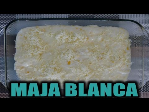 MAJA BLANCA (COCONUT PUDDING)