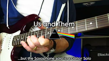 Us and Them - Pink Floyd. But the Saxophone solo is a Guitar Solo.