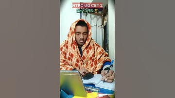 NTPC UG CBT 2 MOCK TEST #ntpc2025 #ntpc_exam #ntpccbt2 #ssccgl2025 #aspirants #studyvlog #mocktest