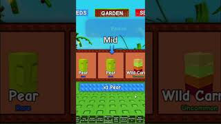 I Got the RAREST Seed in Grow a Garden… ON THE FIRST PACK! 😱🌿 #shorts #growagarden #kingdeived