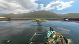 my retarded bridge on gmod