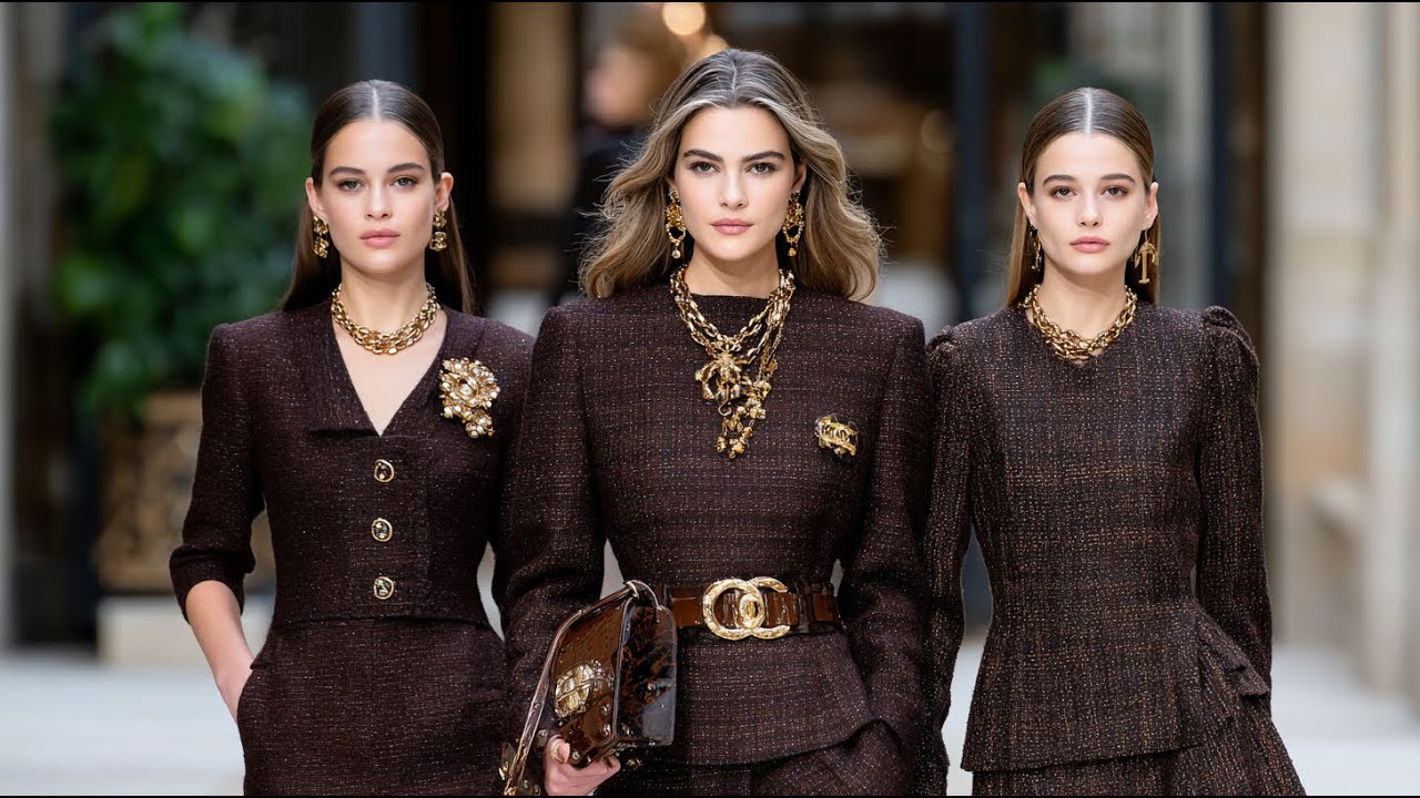 CHANEL Chocolate Brown Series | Fall/Winter 2026 Runway Collection – Classic Parisian Glamour