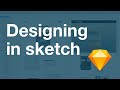 Designing in Sketch: Impossible Project Homepage | Sketch App Speed Art