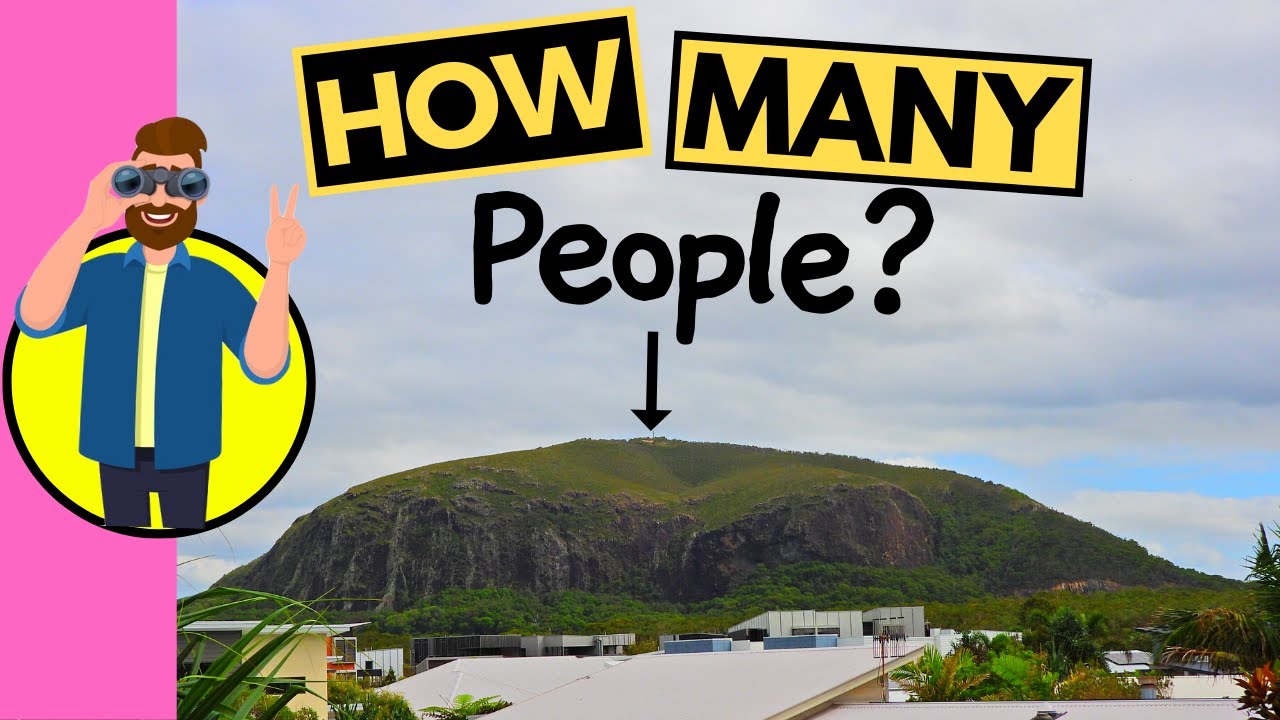 Crazy People on Mt Coolum Summit