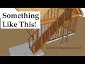 Outdoor Stair Framing And Design Examples With Guard Railing - Building Education Part 2