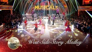 Video thumbnail of "Group Dance: West Side Story Medley - Strictly Come Dancing 2016: Musicals Week"