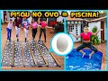 SE QUEBRAR O OVO = CAIR NA PISCINA!! ( ISSO É IMPOSSÍVEL ) [ REZENDE EVIL ]