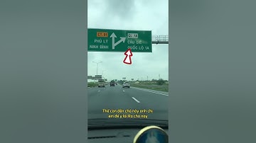 Cẩn thận đi vào làn dừng khẩn cấp oan trên cao tốc ???