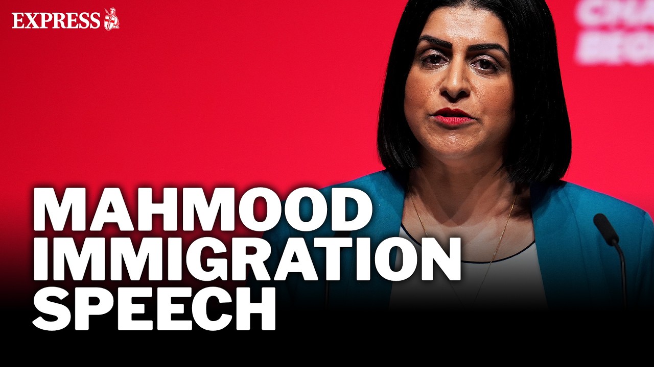 LIVE: Shabana Mahmood delivers major speech on immigration