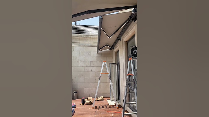 Retractable awning for outdoor balcony, exquisite and beautiful #shade #design #patio #awning
