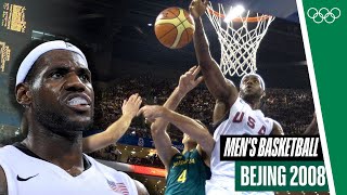 USA 🆚 Australia - Full Men's Basketball Quarter Final | Beijing 2008