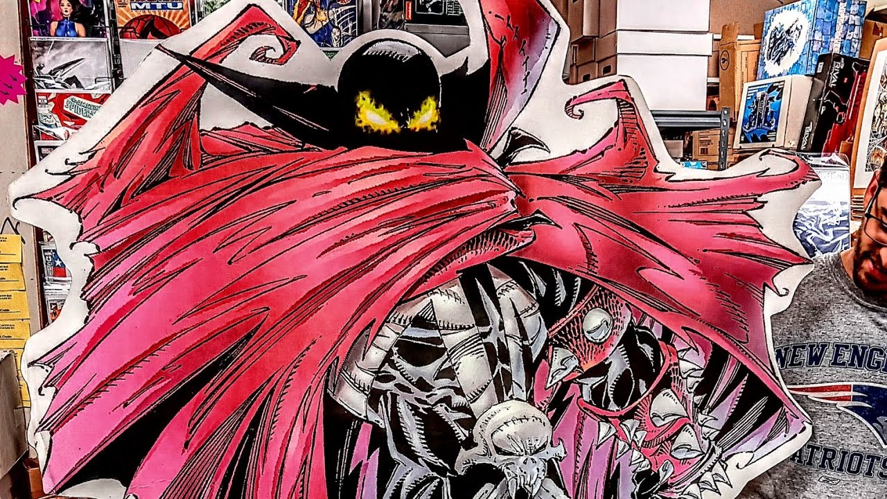 EXTREMELY RARE VINTAGE SPAWN 97' MOVIE PROMO POSTER BOARD!!! 🤘🏻