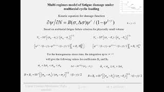 The prediction of the crack path and structure durability based on the damage function approach