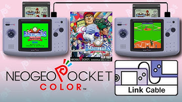 NGPC 2p Link Mode - BASEBALL STARS COLOR #NeogeoPocketColor #NGPC #SNK #Multiplayer #BaseballStars