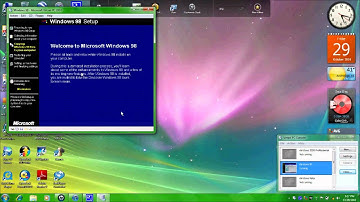 Windows 98 Install with EBD Floppy Part 2 - Setting Up Windows 98