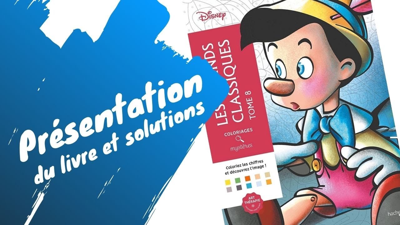 Coloriages Mystères Disney - Tome 8 - SOLUTIONS 