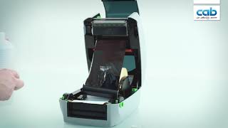 cab MACH1/MACH2 Tutorial: Cleaning Print Head / Druckkopf reinigen