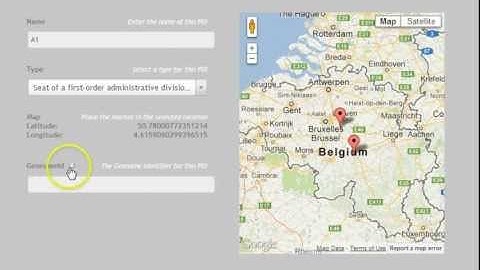 Integrating GoogleMaps and Geonames into Ordex  (raw)
