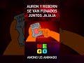 AURON Y REB0RN SE VAN FUNADOS JUNTOS JAJAJ #shorts #auronplay #animación #reborn #amongus #animation
