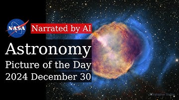 APOD: 2024-12-30 - M27: The Dumbbell Nebula (Narrated by Emma)