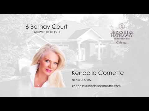 6 Bernay Court, Oakwood Hills, IL home video tour