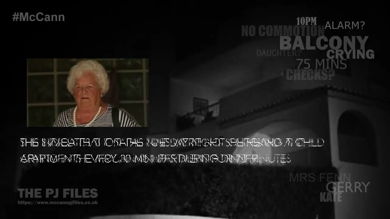 THE IMPORTANCE OF NEIGHBOUR PAMELA FENN IN THE DISAPPEARANCE  OF MADELEINE MCCANN