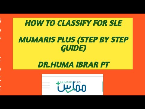 MumarisPlus |Proffessional Classification+Registration |How to do classification in Mumaris
