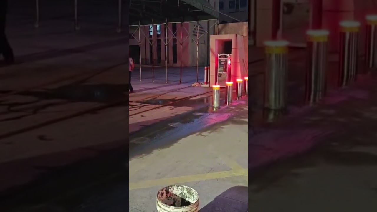 Good Quality Anti-collision Bollards In-ground Bollard Automatic Retractable Rising Bollards