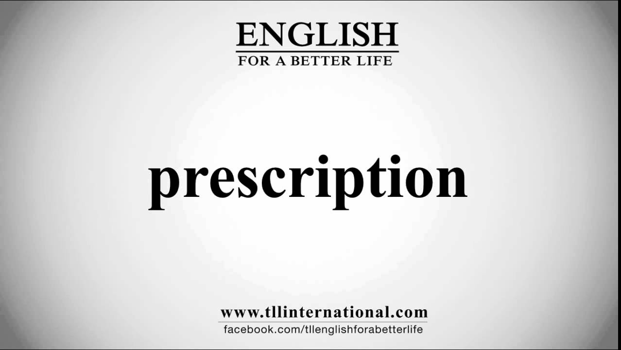 How To Pronounce Prescription YouTube how-to-pronounce-prescription-youtube