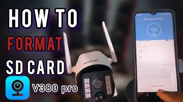 How to Format SD Card on V380 CCTV Cameras (Step-by-Step Guide)