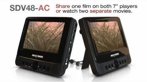 NEXTBASE SDV48/SDV49 Portable DVD Player