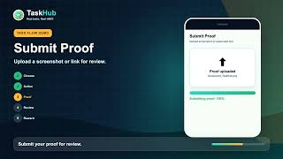 Celebrity TaskHub Task Flow Demo: Complete Tasks and Earn USDT Wealth