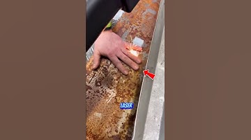 Not a Barcode, a Laser Gun! | How Fiber Laser Cleaning Works?