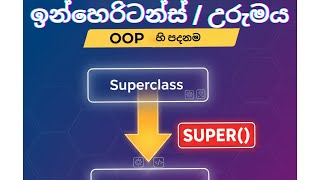 03 Dart Inheritance MASTERED (Sinhala) | extends, super(), & Code Reusability in Flutter OOP!